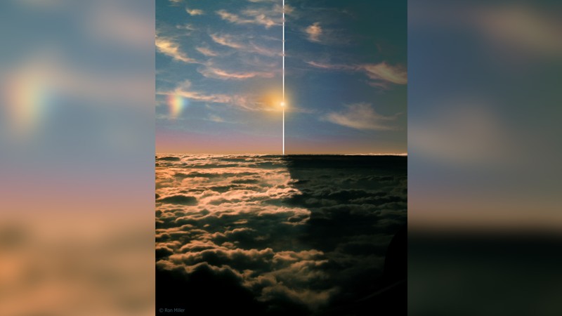 Bumi dengan cincin Saturnus