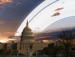 Begini Jadinya Kalau Bumi Punya Cincin Seperti Saturnus