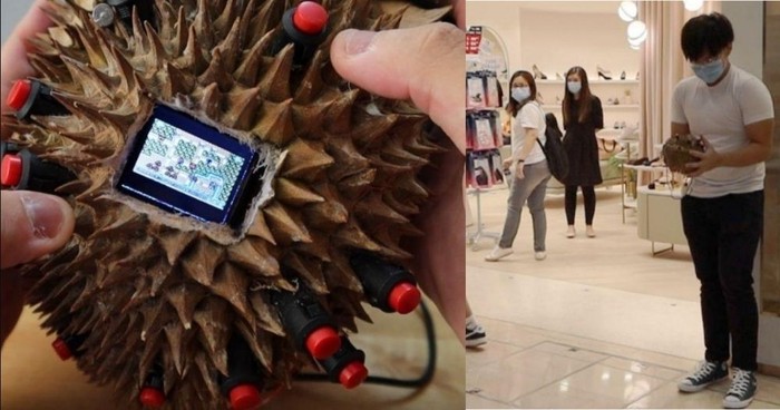 Mahasiswa Singapura ciptakan Game Boy Durian