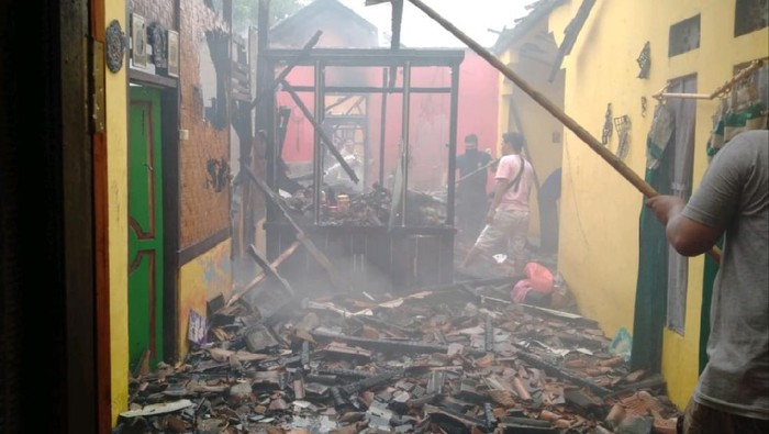 Kebakaran rumah di Cianjur