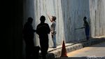 Underpass Jalan Basuki Rachmat Dipercantik dengan Dicat Ulang