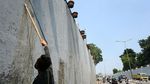 Underpass Jalan Basuki Rachmat Dipercantik dengan Dicat Ulang