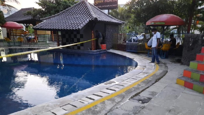 Lokasi tenggelamnya bocah 11 tahun di Buleleng, Bali diberi garis polisi