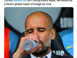City Dibantai, Guardiola Jadi Bahan Meme Olok-olok