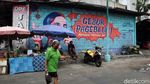 Lewat Mural, Warga Yogya Ajak Lawan COVID-19