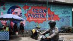 Lewat Mural, Warga Yogya Ajak Lawan COVID-19