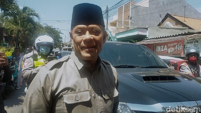 salah satu tokoh deklator KAMI Gatot Nurmantyo di Surabaya.