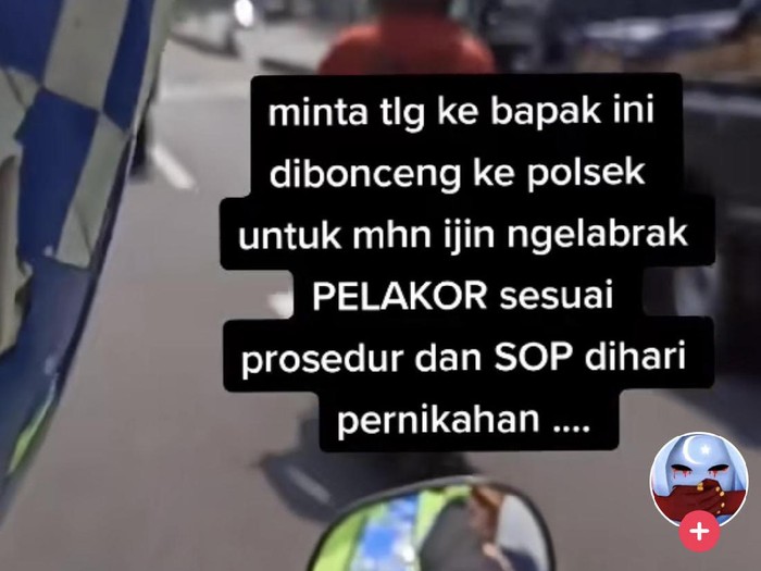 tiktok Kisah viral wanita yang labrak pelakor gandeng polisi dan diberitahu oleh KUA