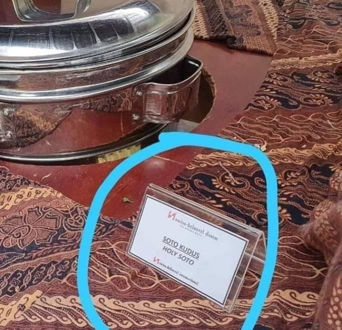 Bahasa Inggrisnya soto Kudus Bikin Gagal Fokus, Soto Kudus Dibahasakan Inggris Jadi Holy Soto