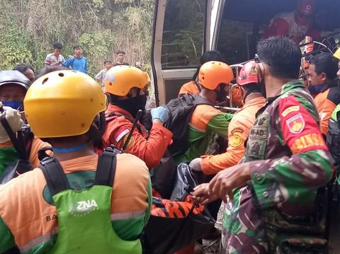 Bocah yang hanyut dan hilang di Sungai Serayu, Banjarnegara ditemukan hilang, Selasa (29/9/2020).