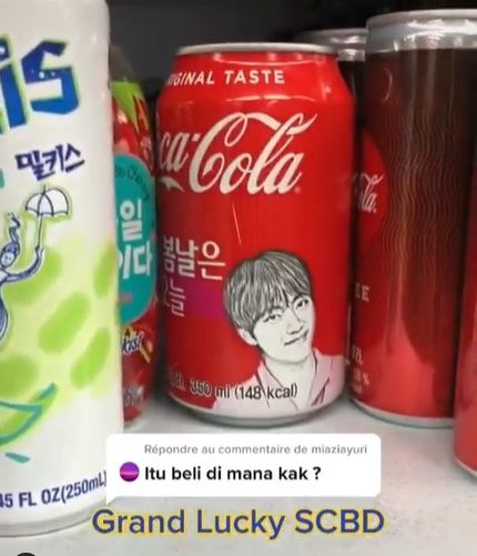 Coca Cola Edisi BTS Harga Rp 125 Ribu di Grand Lucky SCBD