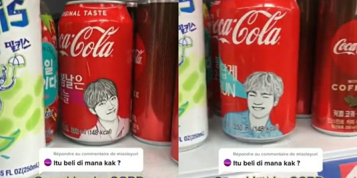 coca cola bts Coca Cola Edisi BTS Harga Rp 125 Ribu di Grand Lucky SCBD