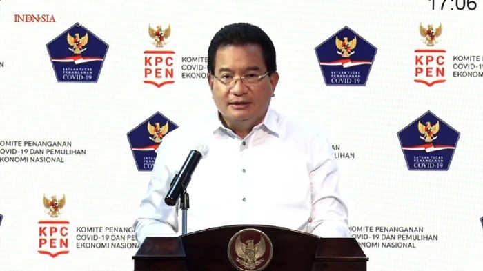 Juru bicara Satgas COVID-19, Wiku Adisasmito, mengungkap zonasi daerah terbaru (YouTube Setpres)
