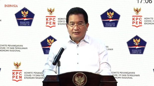 Juru bicara Satgas COVID-19, Wiku Adisasmito, mengungkap zonasi daerah terbaru (YouTube Setpres)