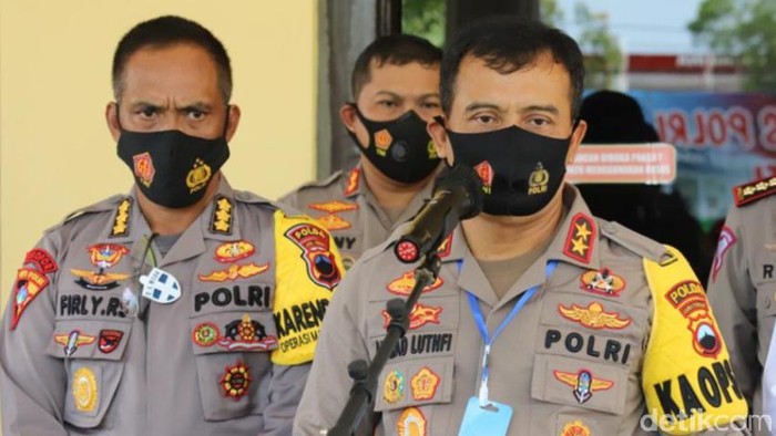Kapolda Jateng Irjen Ahmad Luthfi saat jumpa pers di Polres Pekalongan, Selasa (29/9/2020).