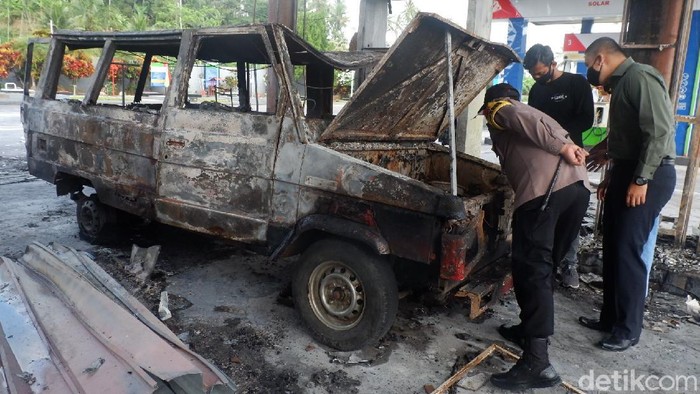 Kebakaran SPBU Sawangan, Wonosobo, Jateng