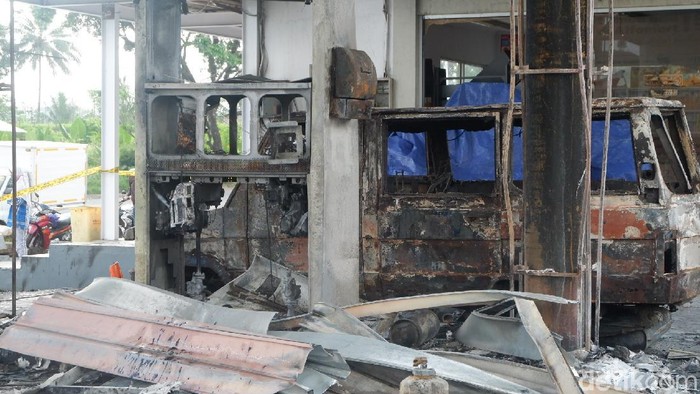 Kebakaran SPBU Sawangan, Wonosobo, Jateng