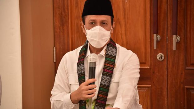 Kepala BNPT, Komjen Boy Rafli Amar bersilaturahmi dengan pimpinan pondok pesantren se-Sullsel (dok. BNPT)