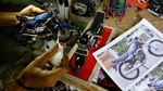 Keren! Miniatur Motor Ini Persis Seperti Aslinya