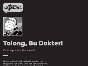 Maag Kambuh tapi Dikira Kena Corona di Komik Tolong, Bu Dokter!