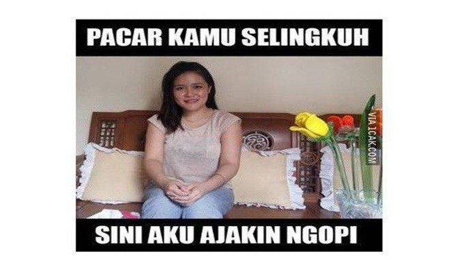 Kalau sang pacar selingkuh, coba minta bantuan wanita yang satu ini, siapa tahu pacarmu bakal kapok dan tidak akan selingkuh lagi. Foto: istimewa