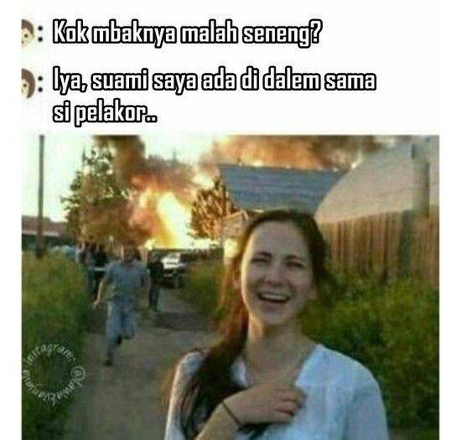 Ayo jujur, kalau kamu jadi sang wanita di dalam gambar, kamu juga akan senang atau justru sedih? Foto: istimewa