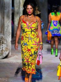 versace plus size dress