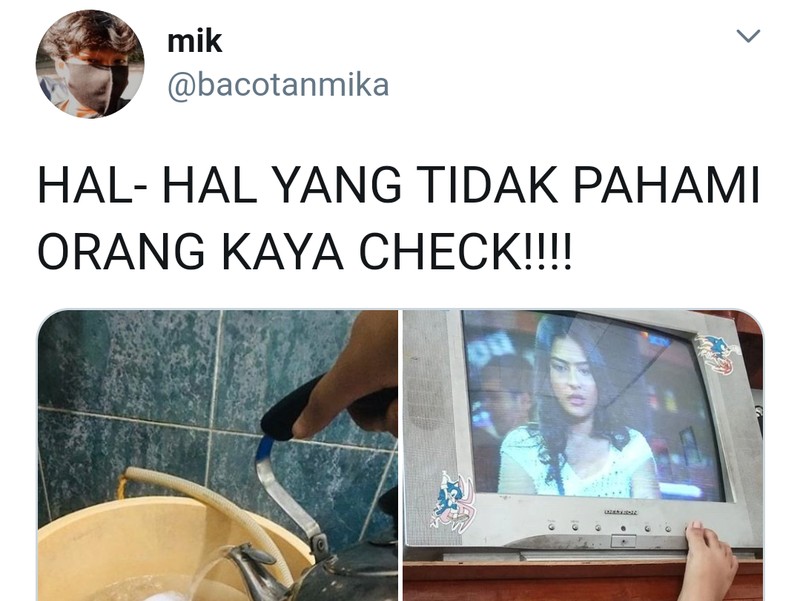Netizen Ramai Sebutkan Hal-hal yang Tidak Dipahami Orang Kaya