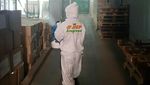 Penyemprotan Disinfektan di Kawasan Industri Pulogadung