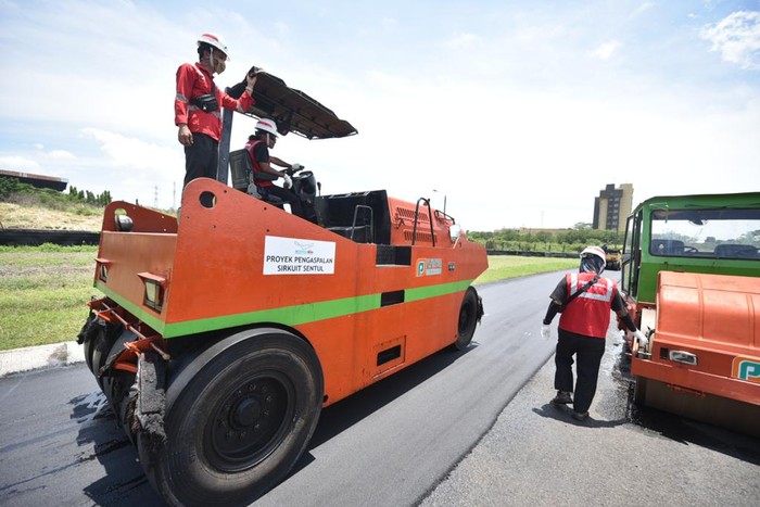 Pertamina pasok aspal untuk renovasi sirkuit Sentul Bogor