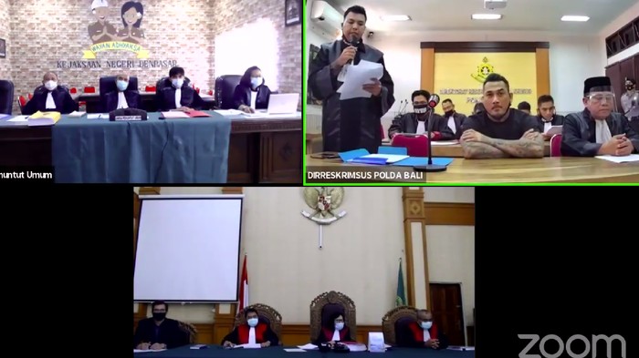 Sidang lanjutan Jerinx, Selasa (29/9/2020).