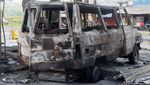 SPBU Sawangan di Wonosobo Hangus Terbakar
