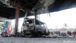 SPBU Sawangan di Wonosobo Hangus Terbakar