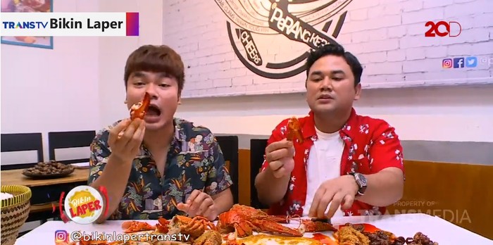 Bikin Laper! Puas Santap Canadian Lobster dengan Baby Octopus Pedas