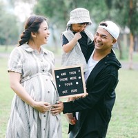 Menjelang kelahiran anak keduanya, Chelsea Olivia yang kehamilannya sudah memasuki trimester ketiga, mengungkap jenis jelamin anak keduanya adalah laki-laki.Foto: Instagram @glennalinskie