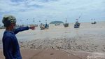 Foto-foto Air Laut Surut di Pantai Jepara