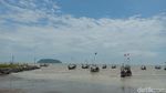 Foto-foto Air Laut Surut di Pantai Jepara