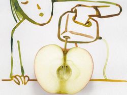 Lucu Banget, Benda Sehari-hari Dicampur Jadi Lukisan