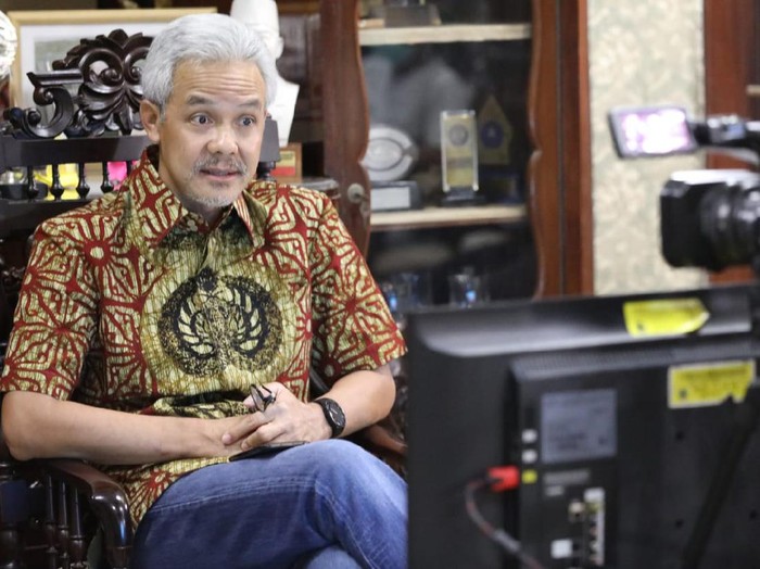 Gubernur Jawa Tengah, Ganjar Pranowo, Rabu (30/9/2020).