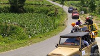 Para tamu undangan tersebut mengawali perjalanan dari Ketep Pass, kemudian menuju Gunung Gupak dengan naik jeep. Saat menaiki jeep tersebut, disuguhi pemandangan alam. Bahkan, Sinung kagum setelah melihat keberadaan destinasi wisata Gunung Gupak tersebut.  