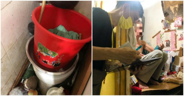 Hidup Tak Layak, Pria Ini Makan dan Tidur di Kamar Mandi Sempit Hidup Tak Layak, Pria Ini Makan dan Tidur di Kamar Mandi Sempit