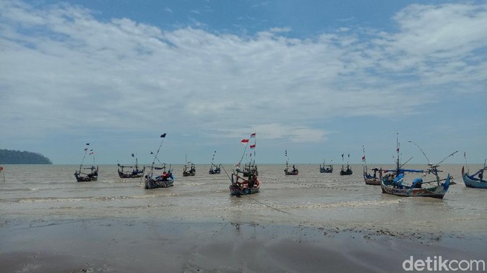 Kondisi Pantai Benteng Portugis, Jepara, Rabu (30/9/2020).
