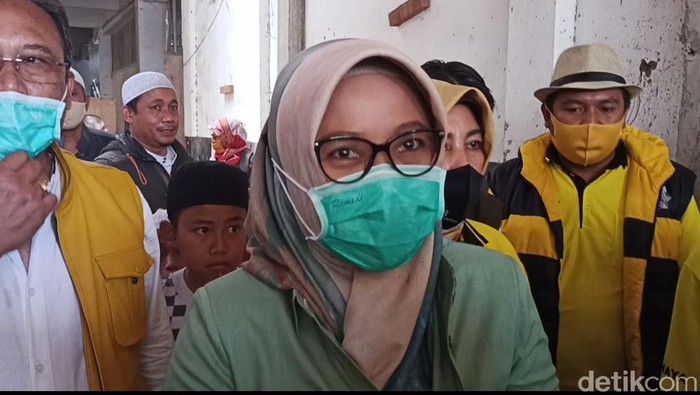Kunjung pesantren, Cabup Bandung nomor satu bicara digitalisasi