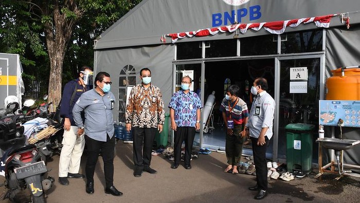 Kunjungan tim Kemenkes ke Surabaya