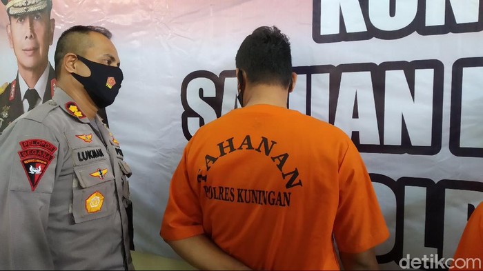 Mahasiswa ditangkap polisi Kuningan gegara edarkan sabu.