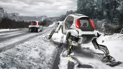 Mirip Transformers, Ini Wujud Mobil Hyundai yang Bisa Jalan Pakai Kaki