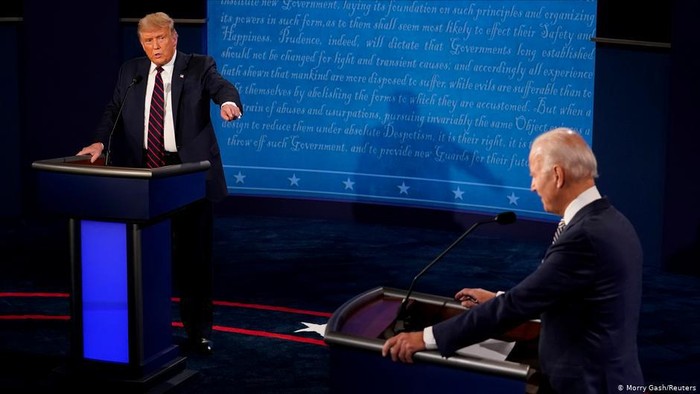 Panasnya Debat Perdana Capres AS: dari Apa Kabar sampai Bisa Diam Tidak?