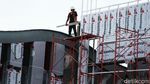 Potret Terkini Pembangunan Halte Baru Trasjakarta Senen