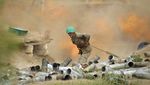 Foto Armenia-Azerbaijan Saling Serang