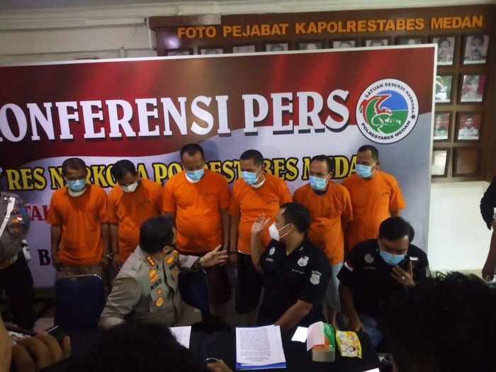 Polisi tangkap oknum pejabat Aceh Tenggara terkait narkoba di Medan (Datuk Haris-detikcom)